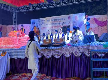 Kirtan Darbar on 18.4.26 on the occasion of Khalsa Sajna Diwas (Vaisakhi) at Chand Nagar, New Delhi